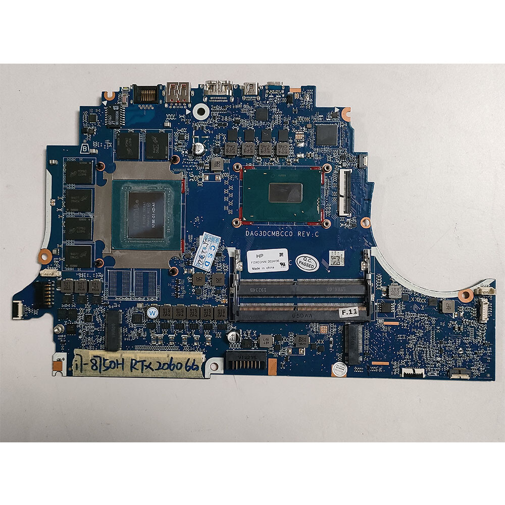 For HP OMEN 15-DC Laptop Motherboard i7-8750H RTX2060 6G