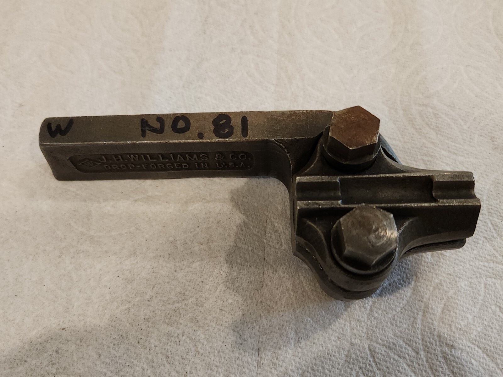 J.H. Williams & Co. Williams Boring-Tool Holder Excellent Vintage