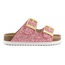 COLORS OF CALIFORNIA HC-2415N-SUNC Slippers Girl Glitter 2 Buckles PE26