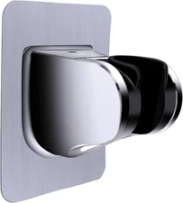 Wall Mount Adhesive Shower Head Holder Adjustable Handheld Shower Hose Bracket