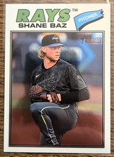 2026 Topps Heritage - Shane Baz White Chrome 