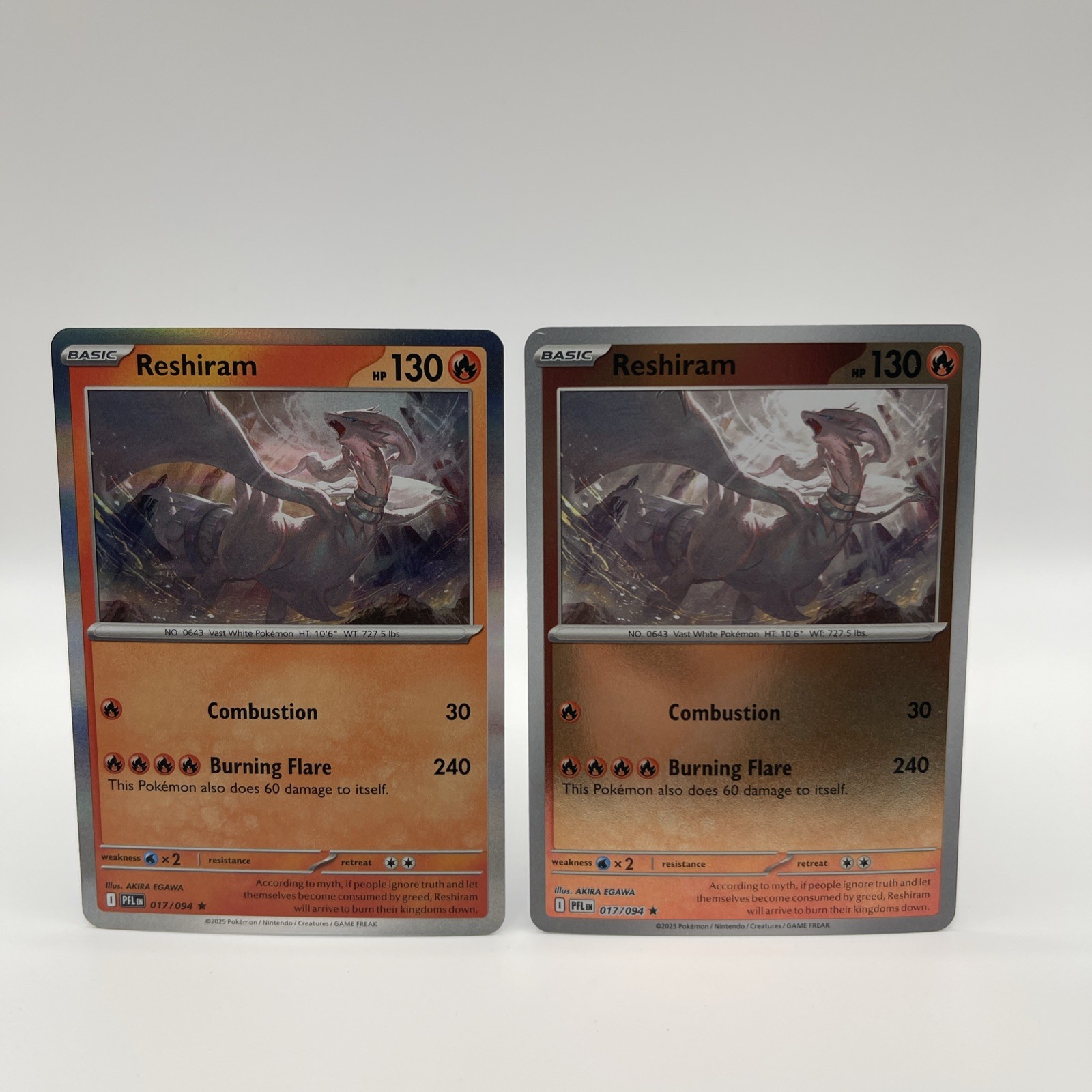 Reshiram #17 Phantasmal Flames