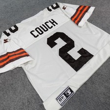 Vintage Cleveland Browns Jersey Mens Large NFL Tim Couch Starter Authentic Sewn