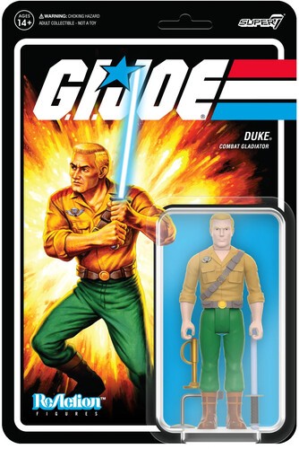 Super7 - Реактивные фигурки GI Joe Волна 5 - Дюк Боевой гладиатор игрушка 3290₽