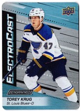 2023-24 Upper Deck Engrained ElectroCast TOREY KRUG #EC-9 St. Louis Blues UD