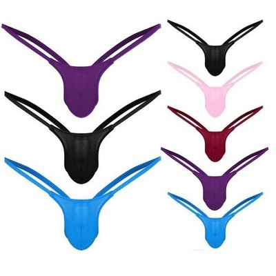 Thong Underwear for Men Comfortable Stretch Fit Nylon Multiple Colors
