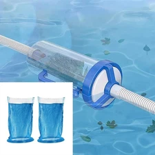 1/2Pcs Pool Leaf Canister Permanent Bag Pool Cleaner Replacement Filter Bag