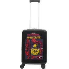 Marvel Deadpool and Wolverine 22.5 Inch Carry-On Luggage, Hardshell Rolling S...