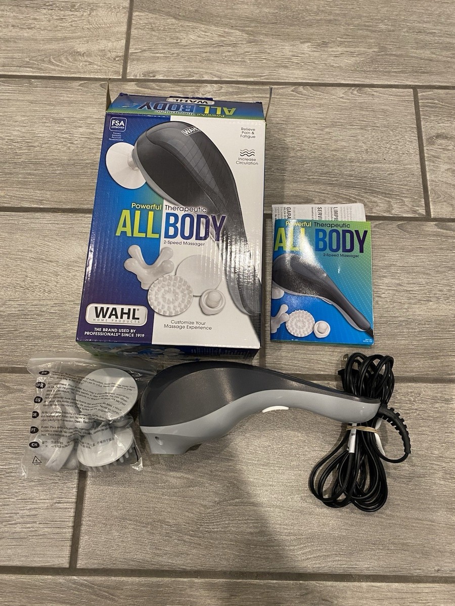 Wahl 4120-1801 All Body Powerful 2 Speed Therapeutic Vibratory Massager