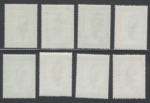 Kuwait Mint NH Sc# 291/298 SG# 286/293 Birds Falcon Raptors complete set 1965 - 第 2/2 張圖片