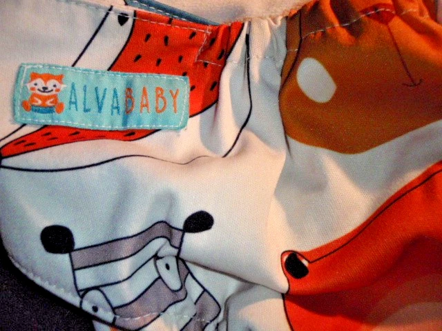 Огромный лот из 18 тканевых детских подгузников Alva с 8 махровыми вставками ЧИСТЫЕ! - Изображение 3 из 4