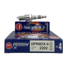 4 X Genuine Ngk Dpr8eix-9 Iridium Spark Plugs Stock No. 2202 For Hondasuzuki
