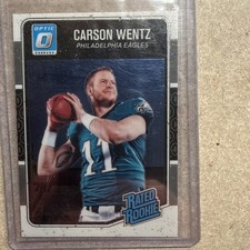 2016 Donruss Optic - Rated Rookie Carson Wentz #156 (RC)