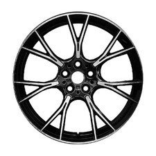 86450 Refurbished OEM Machined and Painted Black Front Aluminum Wheel 20 x 9.5