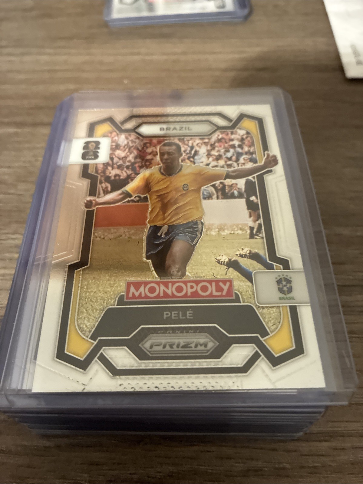 2026 Panini Prizm Monopoly Fifa World Cup #16 Pele Base