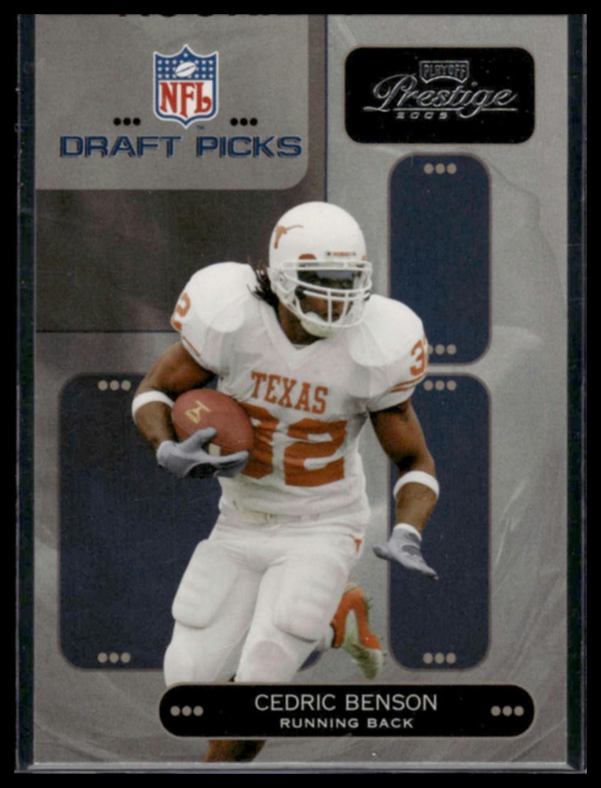 Cedric Benson Playoff Prestige Draft Picks #DP4 Base