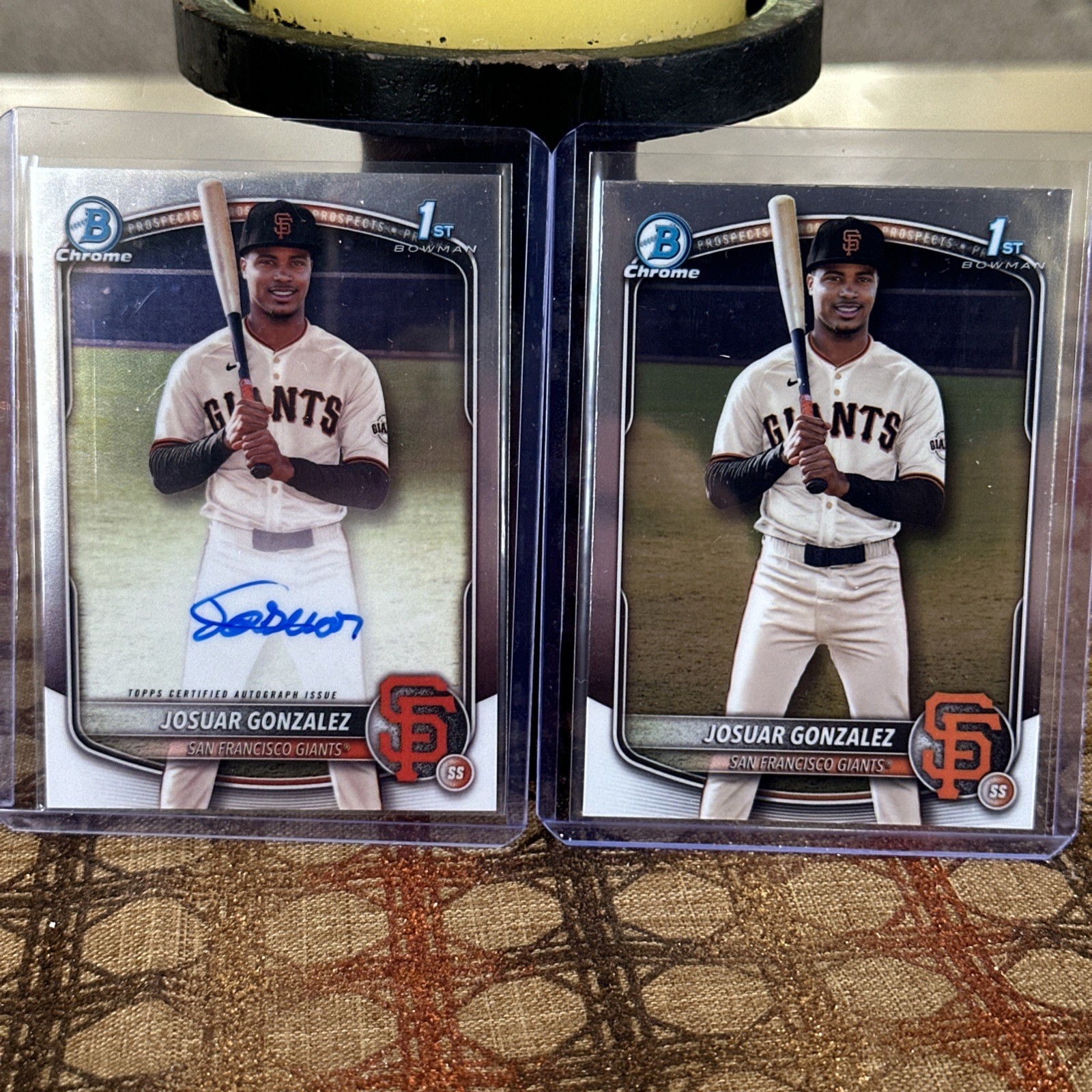 Josuar Gonzalez 2025 Bowman Chrome 1st Autograph & Base 🔥🔥