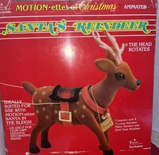 TELCO Santa Rudolph The Red Nosed Reindeer  Motionette Animated Christmas-650