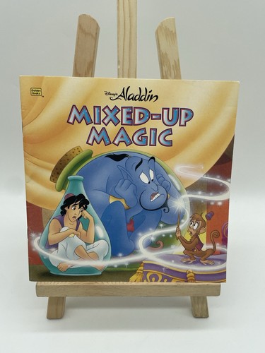 Disney Aladdin Mixed-Up Magic Paperback Book - 1995 - Picture 1 of 5