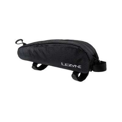 Lezyne Aero Energy Caddy Top Tube Bag, 0.7L, Strap Mount, Blk