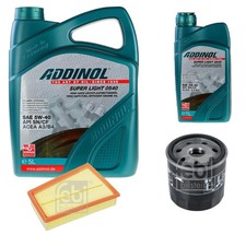 FEBI Inspektionspaket 6L ADDINOL SUPER LIGHT 0540 für Renault Kangoo Express