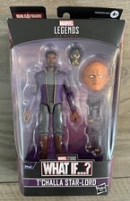 Marvel Legends What If  T   Challa Star-Lord Action Figure     Watcher BAF