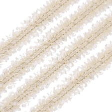 Braided Lace Trim 10 Yards 0.6 Inch Wide Sewing Edging Trim Apricot