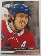 2023-24 Upper Deck Brendan Gallagher UD #348 Montreal Canadiens