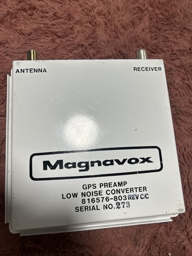 MAGNAVOX GPS PREAM, LOW NOISE CONVERTOR 816576-803 Serial No.273