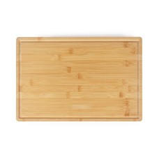 Salter Bamboo Chopping Board – FSC® Certified, With Juice Groove, L45xW30xD2cm