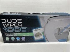 Accesorio para bidé DUDE Wiper 1000 boquillas de doble acción y panel de control toallitas Dude