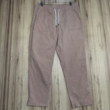 VUORI Ripstop Pale Pink Drawstring Pants - Women's Medium VW450