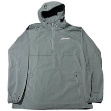 Berghaus Half Zip Jacket Grey Poly Coat Age 13 Years Ex Display