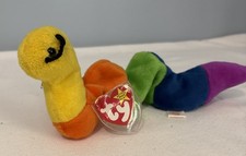 TY Beanie Baby Inch the Inchworm Toy