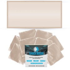 ShadeMAGIC Fluorescent Light Filter Covers - Mocha - Diffuser 2 PACK,
