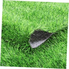  Green Artificial Grass Rug Grass Carpet Rug, 3.2' x 6.5' Realistic Fake Grass 