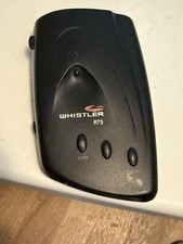 Whistler Laser/Radar Detector 975 detector Only No Cord Working