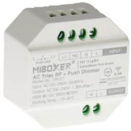 Mi-light Miboxer led inbouw dimmer module geschikt voor pulsschak