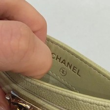 Chanel Boy Card Wallet in Light Green - Authentic Pre-Owned