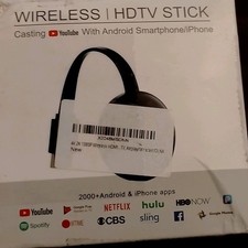Wireless HDTV Stick Dongle Wi-Fi HDMI AirPlay Miracast DLNA 1080p Black