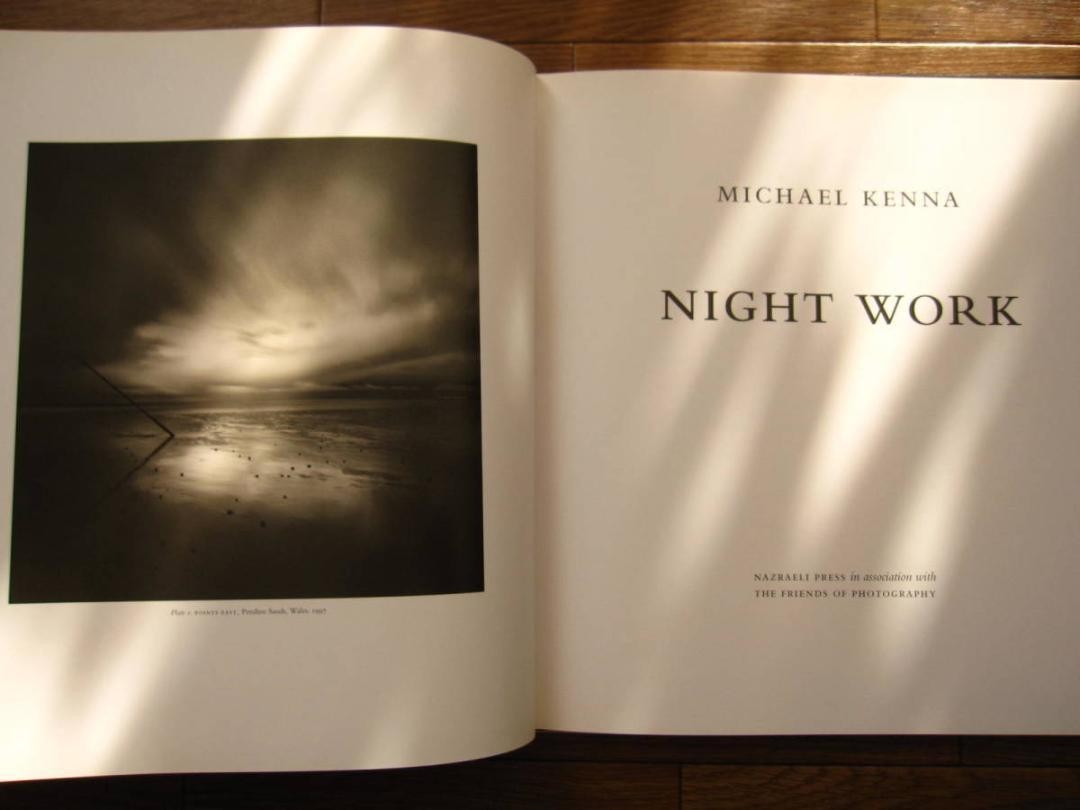 Michael Kenna Night Work 2000 Photography Art Book From Japan used Michael Kenna Night Work 2000 Photography Art Book From Japan used