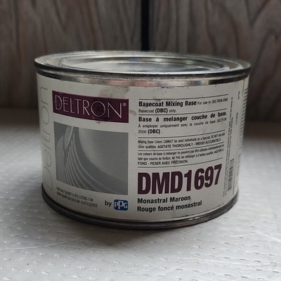 PPG Refinish Deltron Dmd1697 Monastral Maroon New 0.5 Quart New