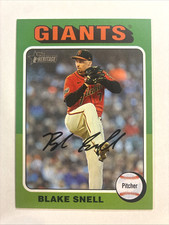 2024 Topps Heritage High Number - Image Variation Blake Snell #563