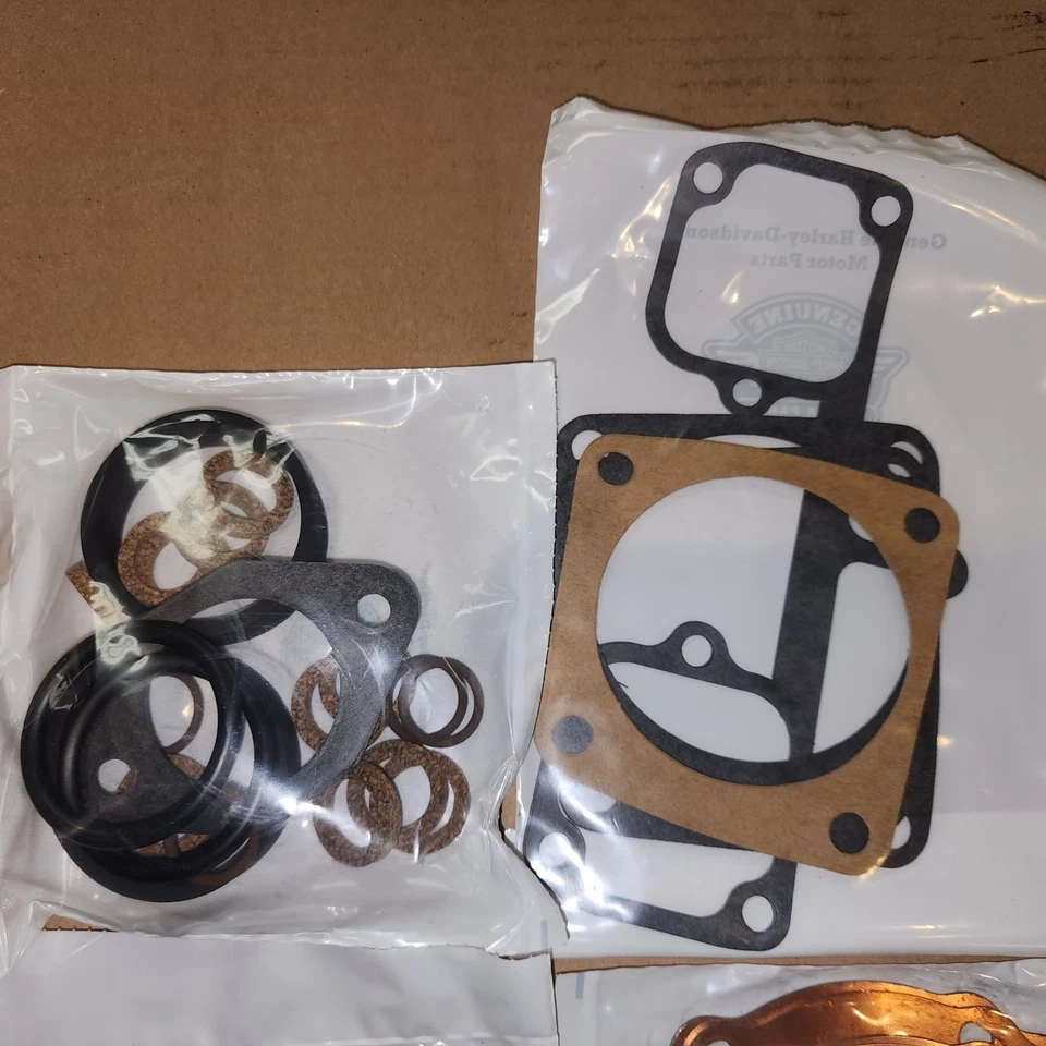 Kit de juntas de extremo superior Harley-Davidson Ironhead Sportster XL1000 OEM# 17037-60 Foto 3 de 4