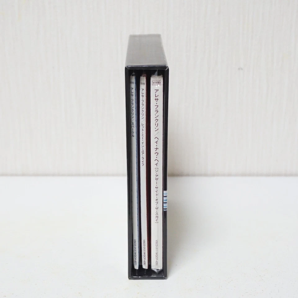 Aretha Franklin - Mini LP CD '70s Gem 3 Titles Set + Promo Box Paper Sleeve JPN - Image 3 of 4