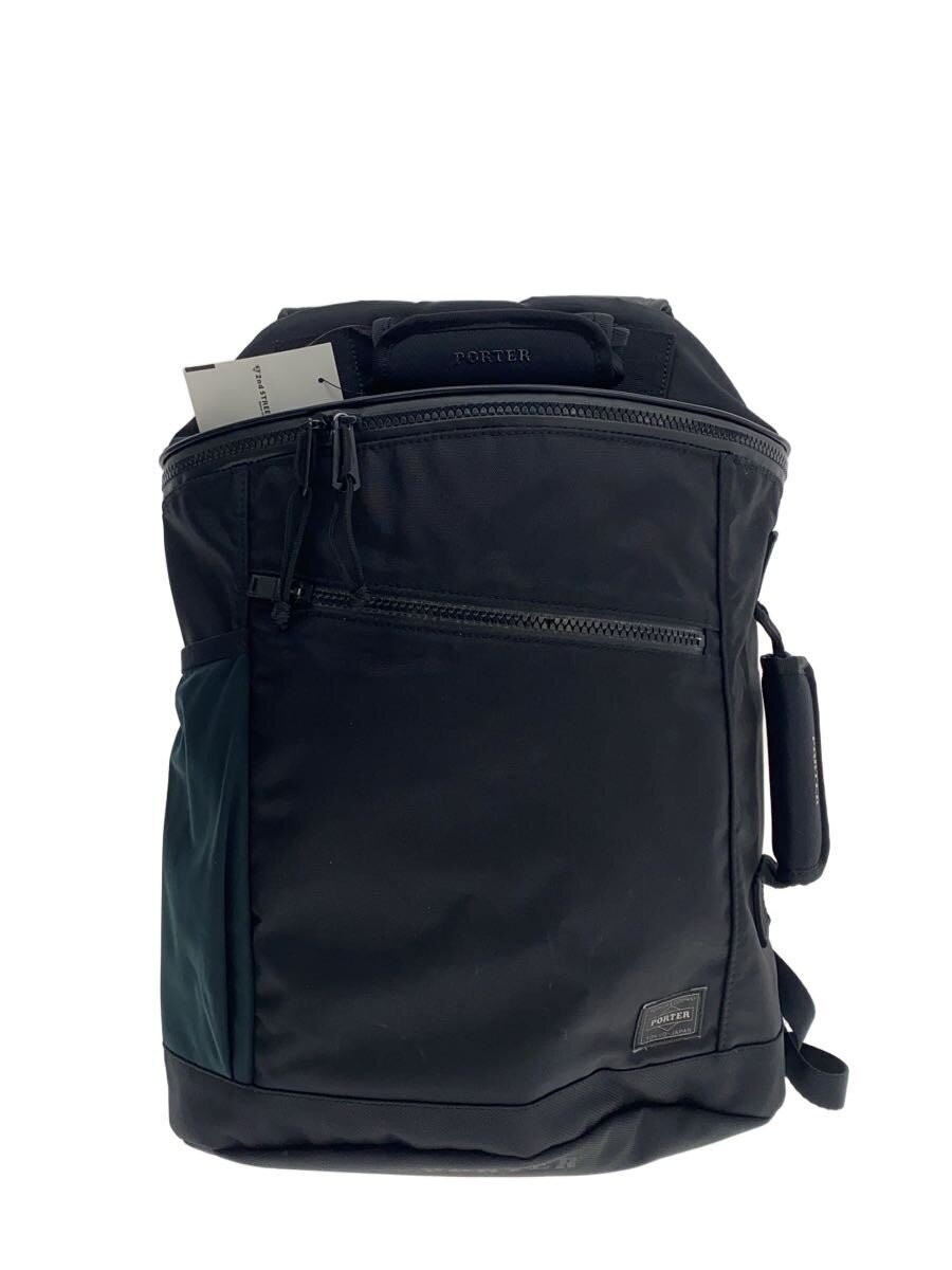 PORTER Backpack Black Plain Lightweight Used - image 1
