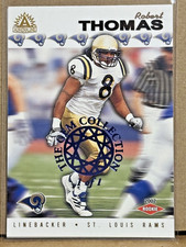 Robert Thomas 2002 Pacific Adrenaline Rookie Gem Collection Blue Masterpiece 1/1