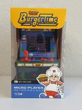 My Arcade BURGER TIME Micro Player Retro Arcade Electronic Game 2017 NEW