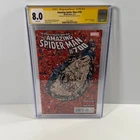 The Amazing Spider-Man #700 CGC 8.0 Signed Sketch Sam De La Rosa Marvel