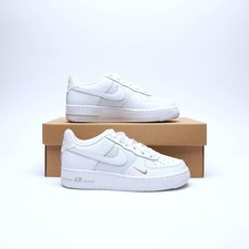 NIKE Air Force 1 Low Junior White SIZE 3 Trainers
